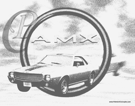 1969 AM AMC drawing