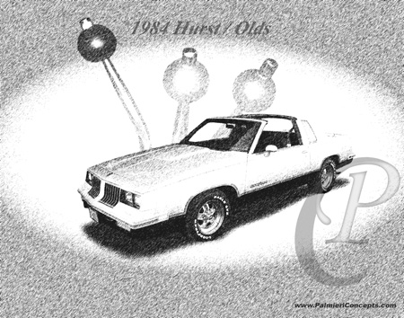 1984 Hurst Olds photpgraph