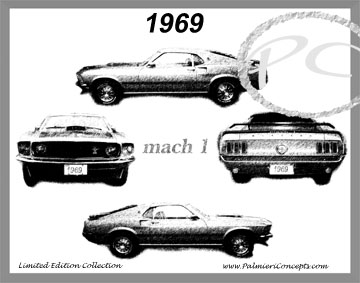 1969 Mach 1  Mustang Image - Classic Car Pictures