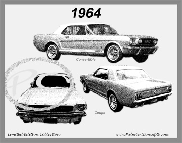 1964 Mustang Image - Classic Car Pictures