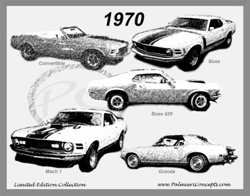 1970 Mustang Image - Classic Car Pictures
