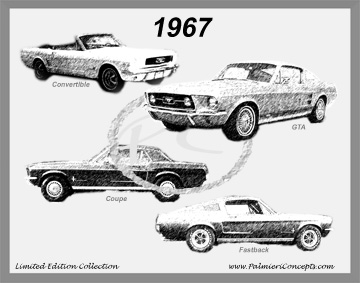 1967 Mustang Image - Classic Car Pictures