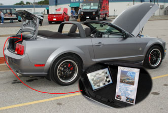 2006 Mustang Convertible show board  image