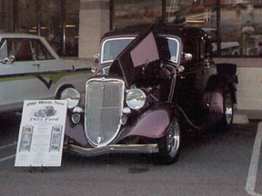 1933 Ford Picture story board