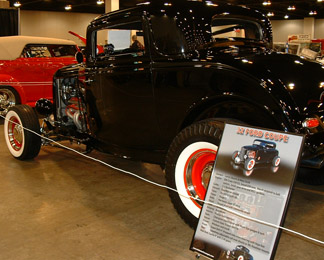 1932 Ford Coupe Hot Rod Show Board