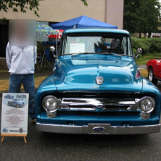 1956 Ford F100 Pickup poster