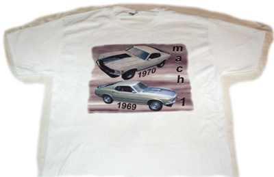 mach 1  t-shirt image - Classic Car Pictures