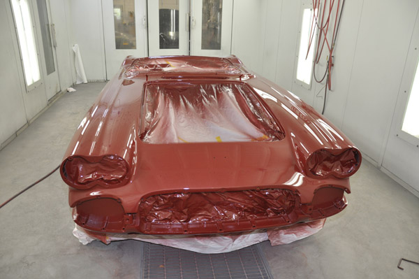 6-in paint booth