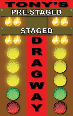 dragway sign image