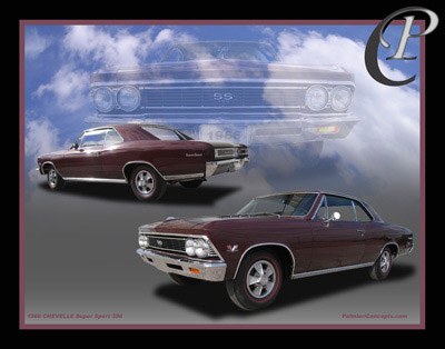 FM-09A 1966 CHEVELLE SS-collage