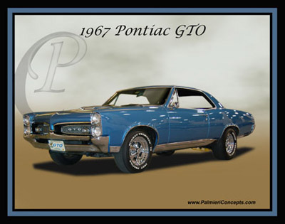 1967 Pontiav GTO Image - Classic Car Pictures