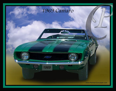 P84-1969-Camaro-Convertible-FRONT-Green