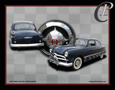 FM-20 1949 FORD CUSTOM TUDOR SEDAN-Top Pic