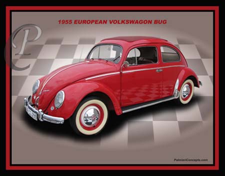 FM-18 1955 VW BEETLE-spotlight