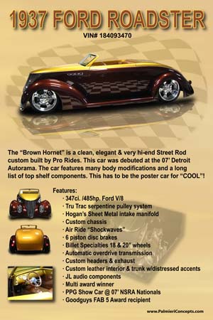 WC1-1937 Ford Roadster-poster