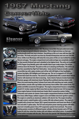 MS2-1967 Mustang Eleanor Convertible
