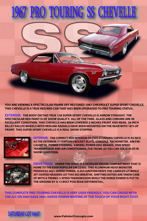 BJ09-1967 PRO TOURING SS CHEVELLE-poster