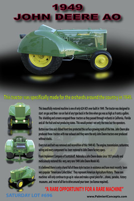 FMBJ-19 - 1949 John Deere AO Tractor-Poster