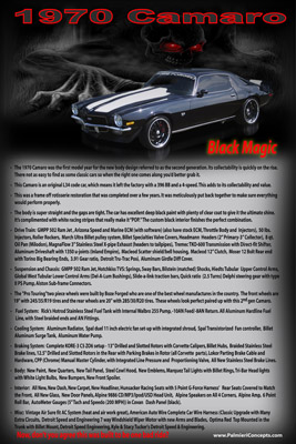 MSa5- 1970 camaro Black Magic-showboard