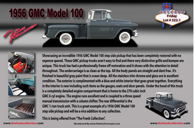 FM912-I-1956 gmc model 100 Pickup