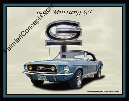 1967 Mustang over GT