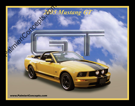 2005 Mustang GT In the clouds