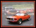 a-1970 mach 1 Mustang-racing-collage