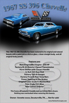 example Z112-1967-SS-396-Chevelle