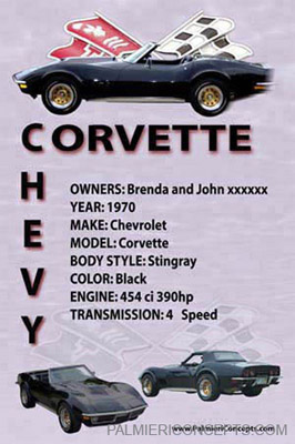 example Z20 - 1970 Chevy Corvette-showboard