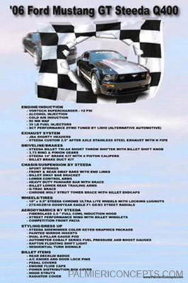 example Z33 - 2006 Ford Mustang Gt Steeds Q400-showboard