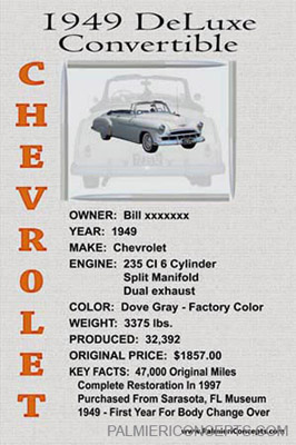 example Z38 -1949 Chevrolet DeLuxe Convertible