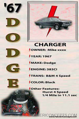 example Z7 -1967 Dodge Charger