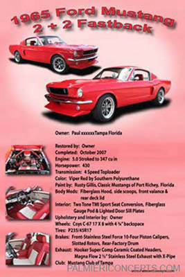 1a-example 130- 1965-Mustang-fastback-show board