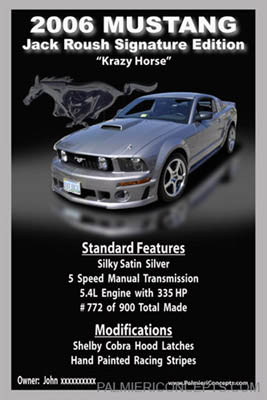 1a-example 152- 2006 Ford Jack Roush Mustang-showboard