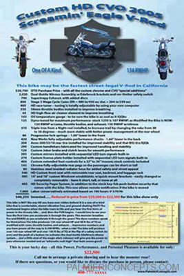 b-example 65 - 2005 Harley Davidson V-Rod-showboard