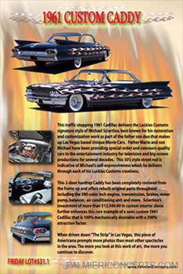 c-example FM10-1961 CUSTOM CADILLAC SERIES 62 COUPE-show board
