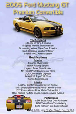 example 45 -2005 Ford Mustang Convertible-showboard