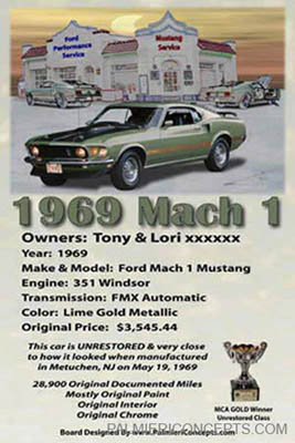 example 47 -1969 Ford Mustang Mach 1-showboard