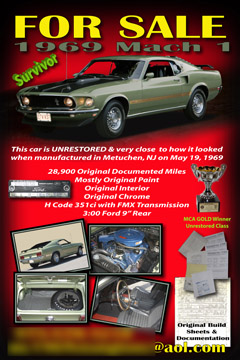 1968 Mustang for sale