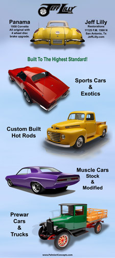 Jeff Lilly Restorations Custom car signs image