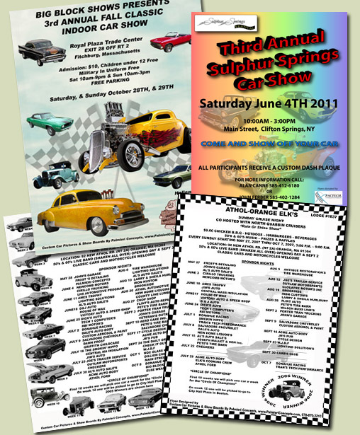 car show poster images