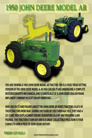 BJ06-1950 JOHN DEERE MODEL AR-poster