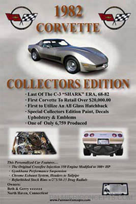 c-example 40 -1982 Corvette Collectors Edition-showboard