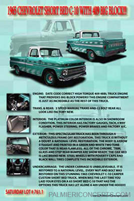 c-example FM11-1965 CHEVROLET SHORT BED C10-show boad